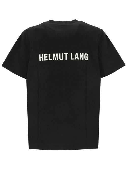 Black cotton t-shirt Helmut Lang | O01HM503001